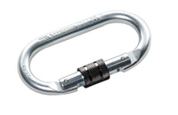 Thumbnail for Carabiner /Karabiner - Zero Ox Screw Lock Gate Oval - 110 x 58mm - Kiwi Workgear