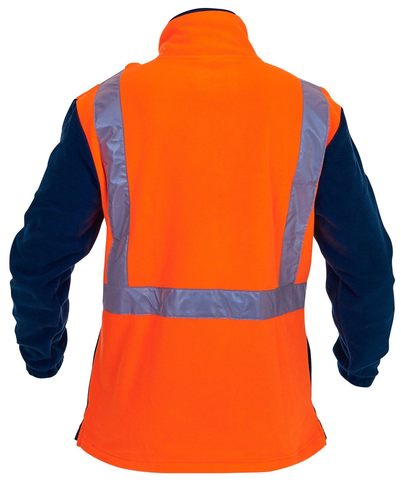 Caution Hi-Vis Day/Night Polar Fleece 1/2 Zip Tunic - 380gsm - Kiwi Workgear