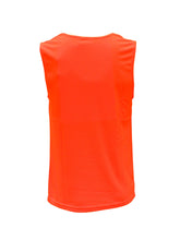 Load image into Gallery viewer, Caution Hi Vis Day/Only Microfibre Singlet - Kiwi Workgear
