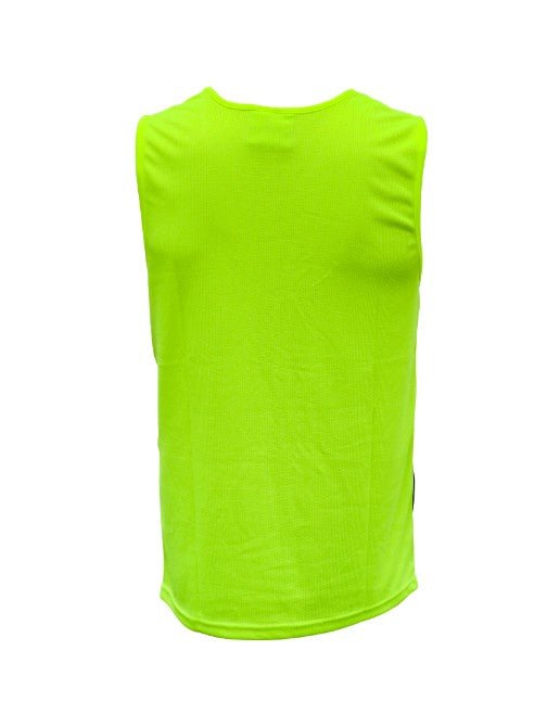 Caution Hi Vis Day/Only Microfibre Singlet - Kiwi Workgear