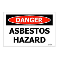 Thumbnail for DANGER – ASBESTOS HAZARD - Kiwi Workgear