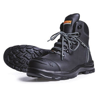 Thumbnail for EOL Bison XT Ankle lace-up Wide-Fit Safety Boot - Kiwi Workgear