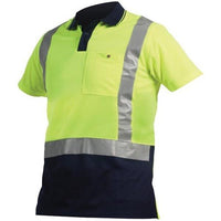 Thumbnail for EOL Protex High Vis Day/Night Polo - Kiwi Workgear