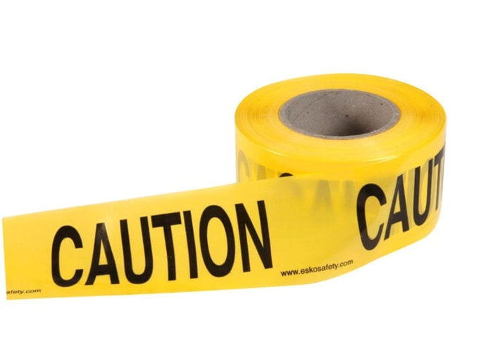 Esko Economy Barrier Warning Tape Caution 250m x 75mm - Kiwi Workgear