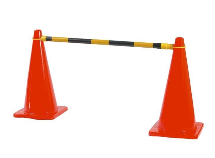 Esko Extendable Cone Barrier Bar - Kiwi Workgear