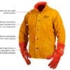 Thumbnail for Esko Fusion Leather Welders-Jacket - Kiwi Workgear