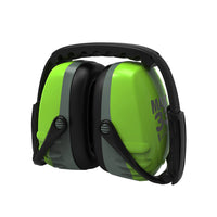 Thumbnail for Esko Max33 Green/Grey Folding Earmuffs - Kiwi Workgear