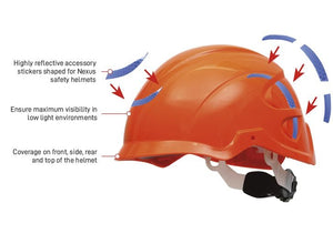 Esko Nexus Helmet Reflective Sticker Kit - Kiwi Workgear