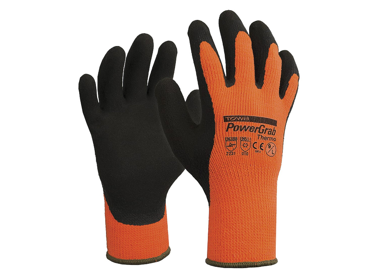 Esko PowerGrab Thermal Gloves - Orange - Kiwi Workgear