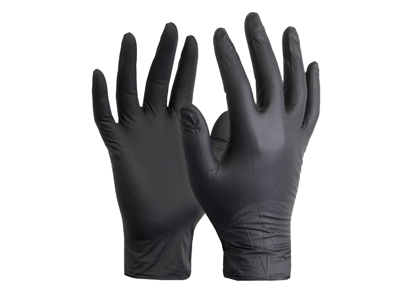 Esko Super Strength Nitrile Industrial Black Gloves - Kiwi Workgear