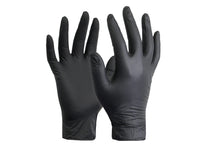 Thumbnail for Esko Super Strength Nitrile Industrial Black Gloves - Kiwi Workgear