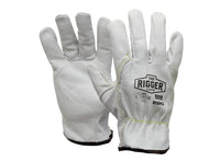 Thumbnail for Esko The Rigger Premium Cowhide Kevlar Stitched Glove - Kiwi Workgear