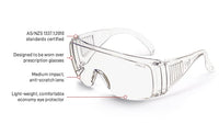 Thumbnail for Esko Vispec Safety Glasses - Clear - Kiwi Workgear