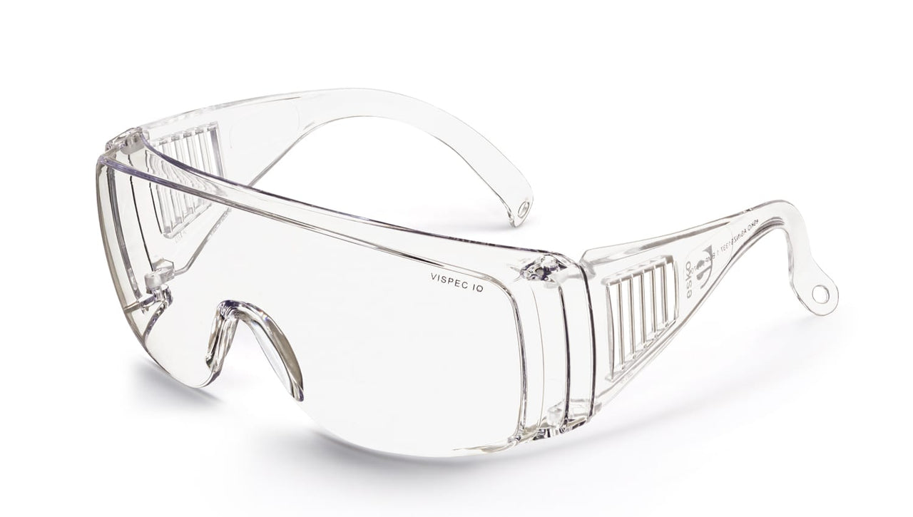 Esko Vispec Safety Glasses - Clear - Kiwi Workgear