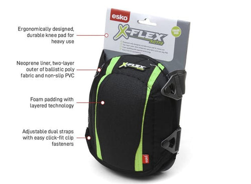 Esko X_Flex Activ Trades Knee Pads - Kiwi Workgear