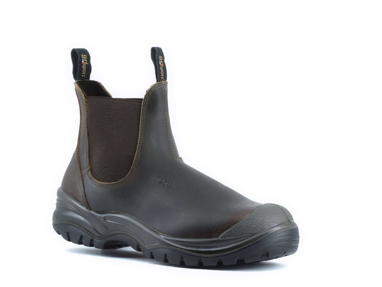 Grisport Genoa Brown Slip-on Safety Boot - Kiwi Workgear