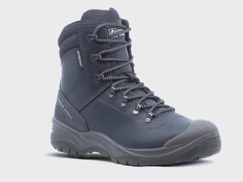 Grisport Monza Black Zip side Safety Boot - Kiwi Workgear