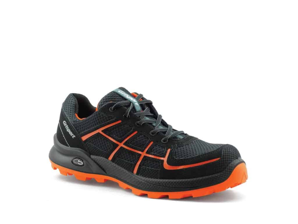 Grisport Wind Black/Orange Safety Shoe - Kiwi Workgear