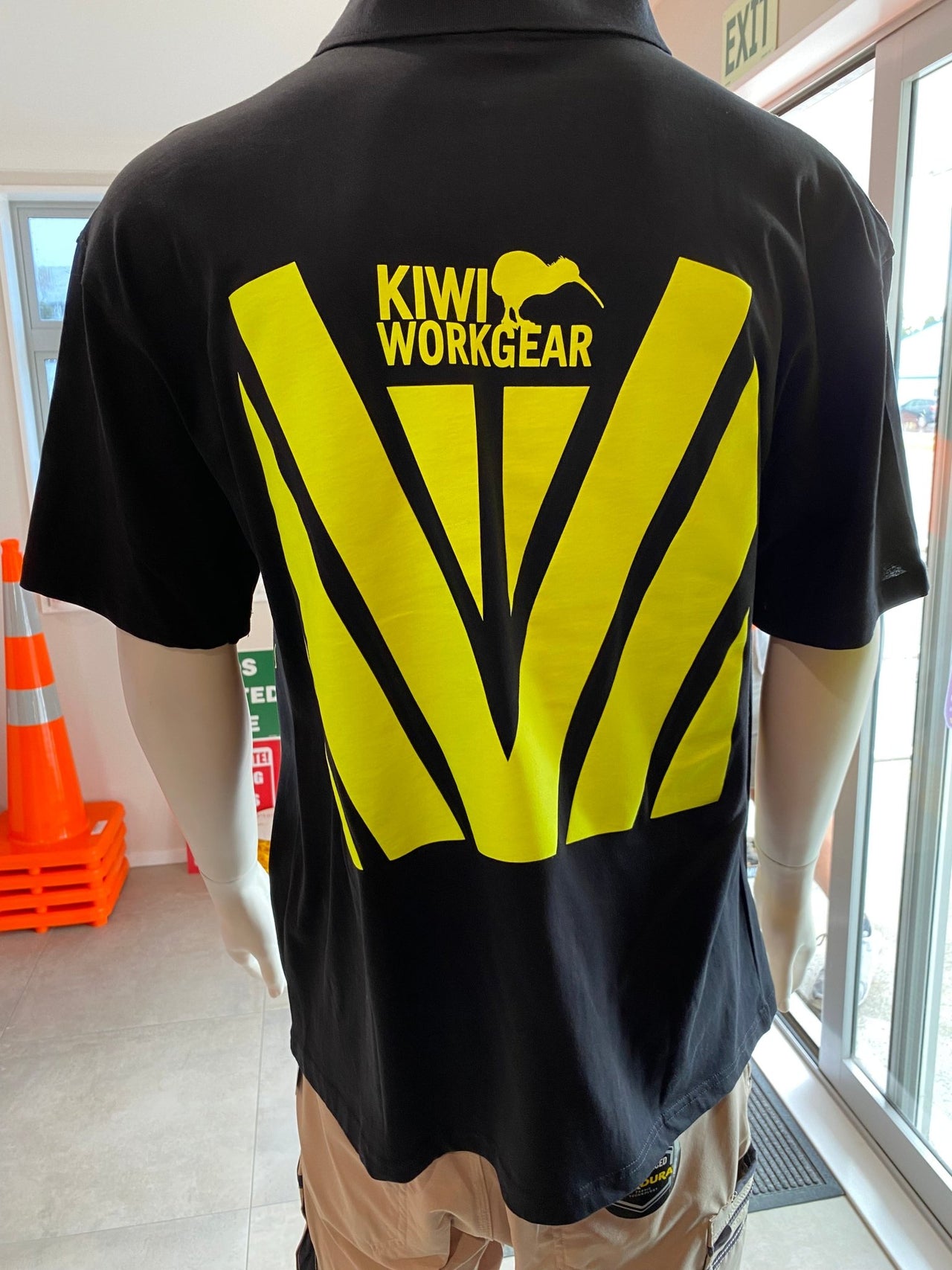 Hi-Vis Forestry Polo - Kiwi Workgear