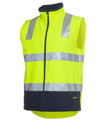 Thumbnail for JB's Hi Vis Day/Night Softshell Vest - Kiwi Workgear