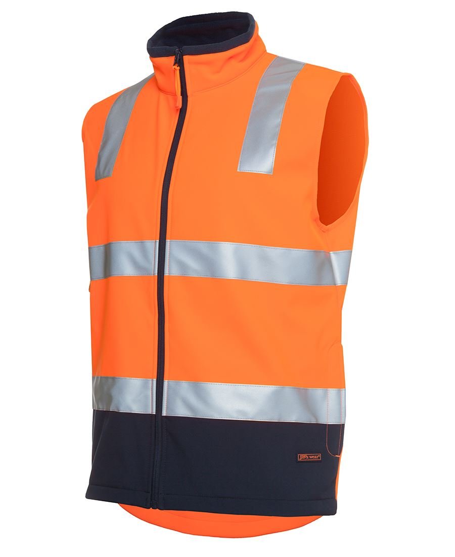 JB's Hi Vis Day/Night Softshell Vest - Kiwi Workgear