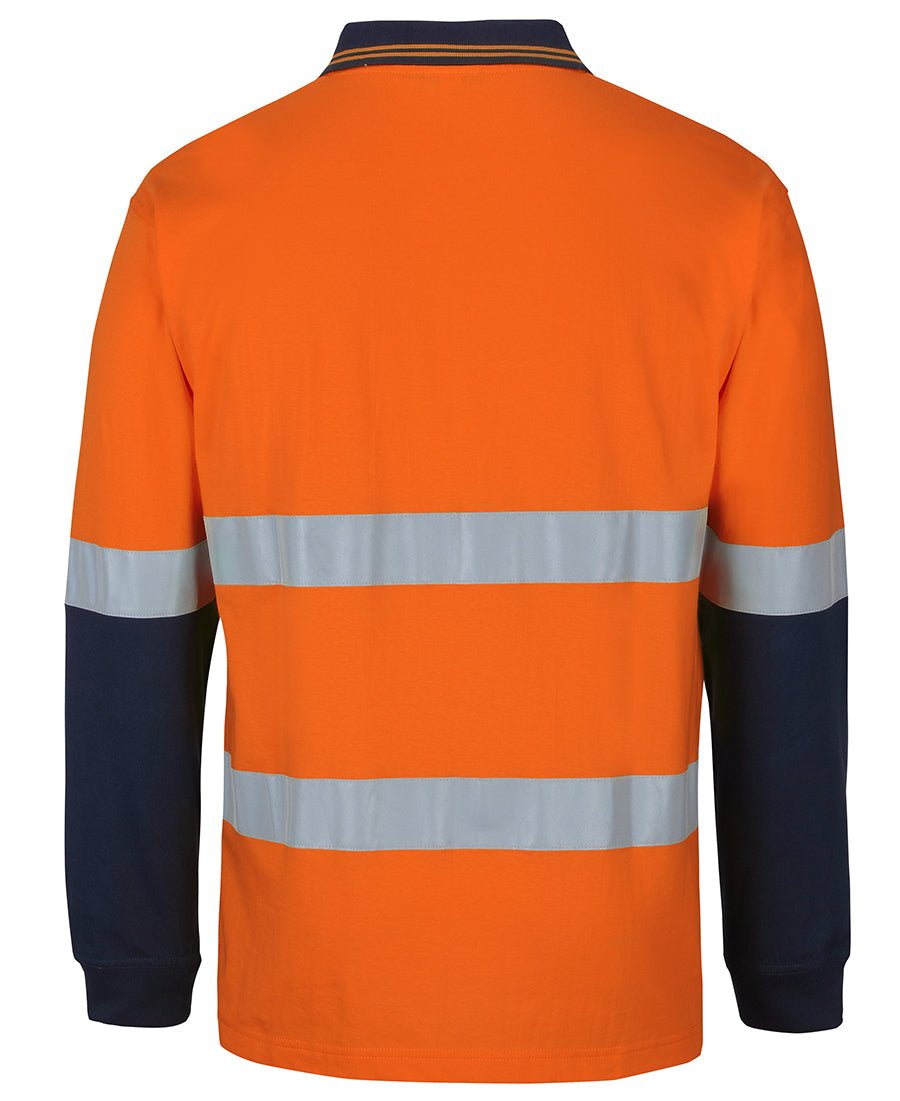 JB'S HI VIS (D+N) L/S COTTON POLO - Kiwi Workgear