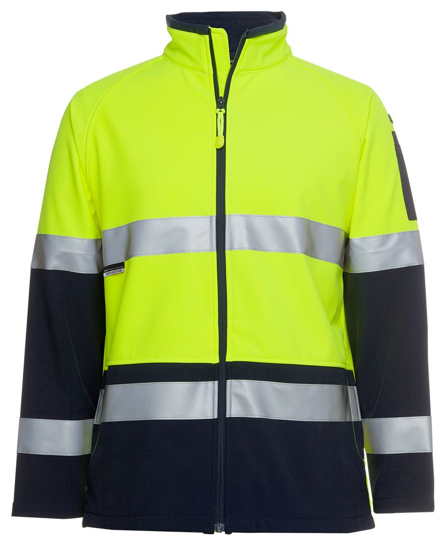 JB's Hi-Vis D/N Softshell Jacket - Kiwi Workgear