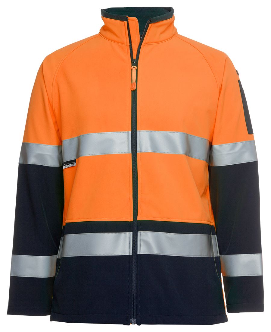 JB's Hi-Vis D/N Softshell Jacket - Kiwi Workgear