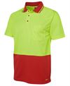 JB's Hi-vis Non-cuff Traditional Classic Polo - Kiwi Workgear