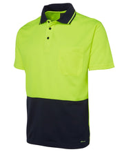 Load image into Gallery viewer, JB&#39;s Hi-vis Non-cuff Traditional Classic Polo - Kiwi Workgear
