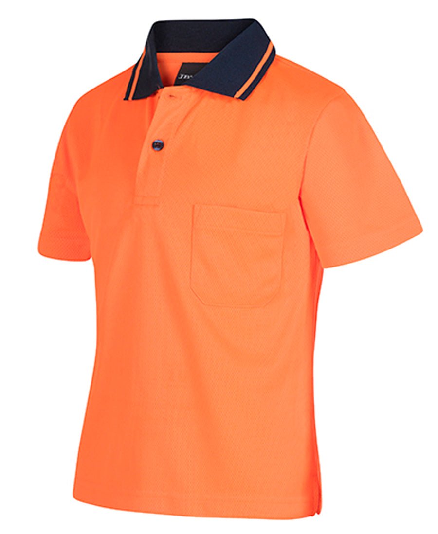 JB's Hi-vis Non-cuff Traditional Classic Polo - Kiwi Workgear