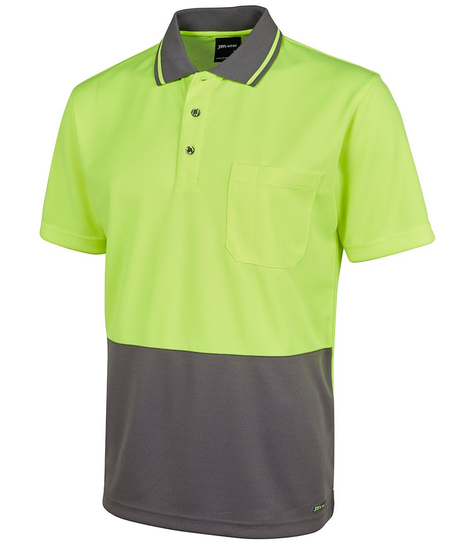 JB's Hi-vis Non-cuff Traditional Classic Polo - Kiwi Workgear