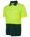 JB's Hi-vis Non-cuff Traditional Classic Polo - Kiwi Workgear