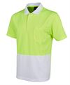 JB's Hi-vis Non-cuff Traditional Classic Polo - Kiwi Workgear