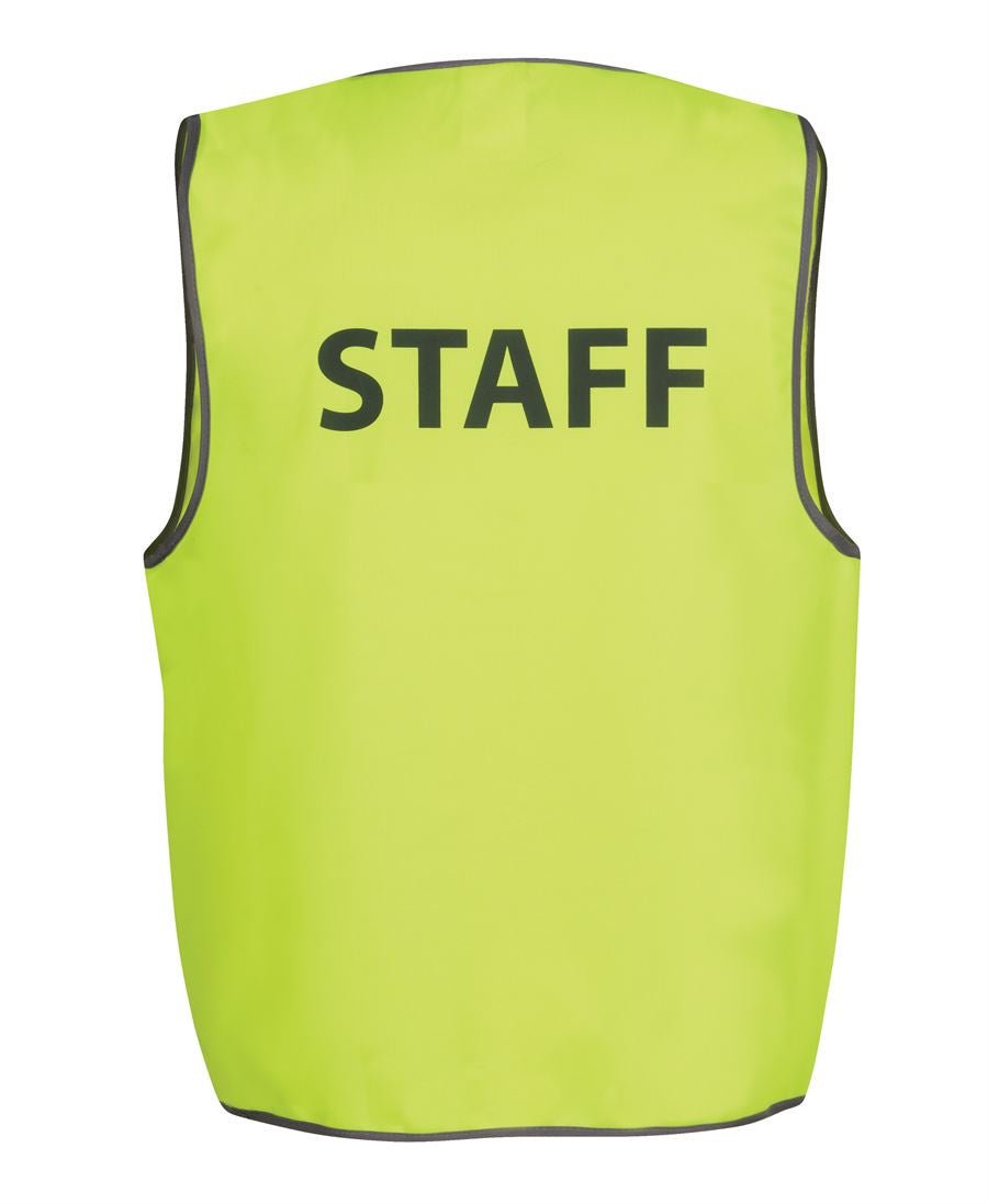 JB's Hi-Vis Safety Vest "Printed on back" - Kiwi Workgear