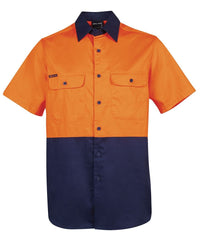 Thumbnail for JB's HI VIS S/S 150G SHIRT - Kiwi Workgear