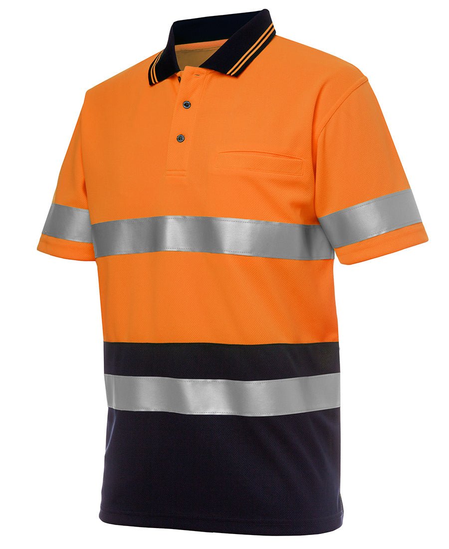 JB's HI VIS S/S Day/Night TRADITIONAL POLO - Kiwi Workgear