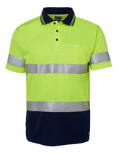 Load image into Gallery viewer, JB&#39;s HI VIS S/S Day/Night TRADITIONAL POLO - Kiwi Workgear
