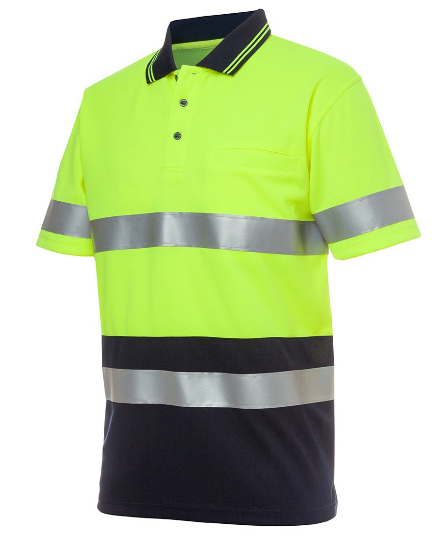 JB's HI VIS S/S Day/Night TRADITIONAL POLO - Kiwi Workgear