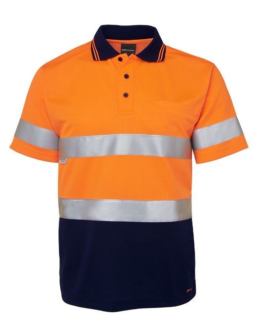 JB's HI VIS S/S Day/Night TRADITIONAL POLO - Kiwi Workgear