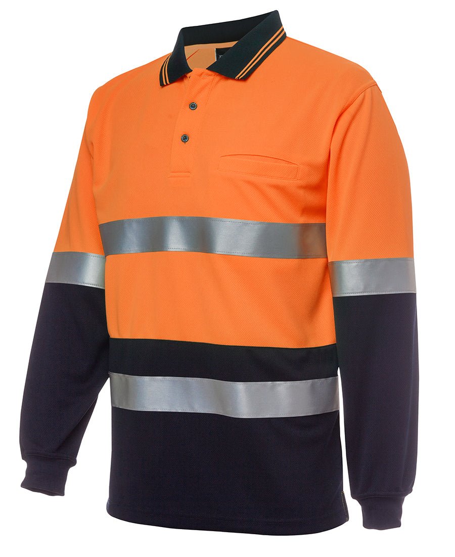 JB's Long-Sleeve Traditional Day/Night Polo - Kiwi Workgear