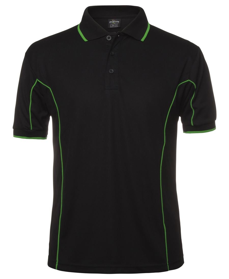 JB's Polo Podium S/S Piping - Kiwi Workgear