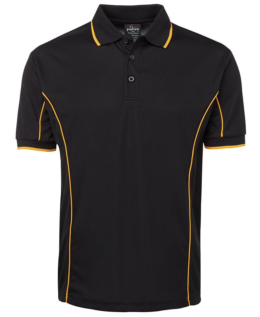 JB's Polo Podium S/S Piping - Kiwi Workgear