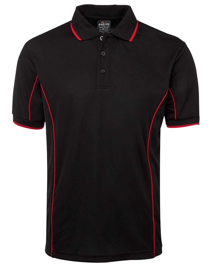 JB's Polo Podium S/S Piping - Kiwi Workgear