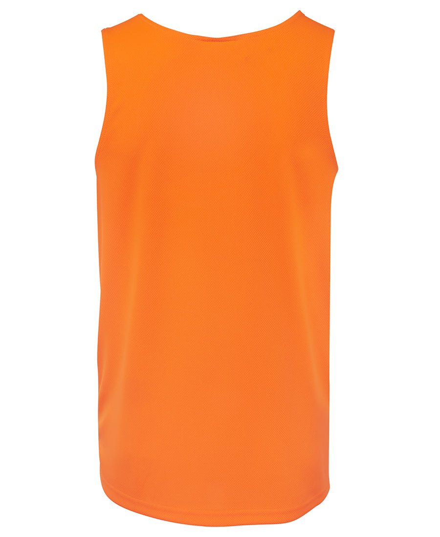 JB's Wear Hi Vis Traditional Singlet - Kiwi Workgear