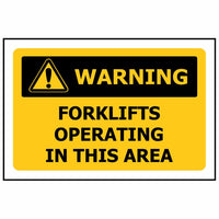 Thumbnail for WARNING Forklifts Operating In This Area