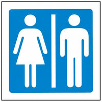 Thumbnail for Male Female Toilet Sign - Kiwi Workgear