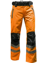 Thumbnail for Nanosheild Hi-Vis Sympatex Rain Pants - ORANGE - Kiwi Workgear