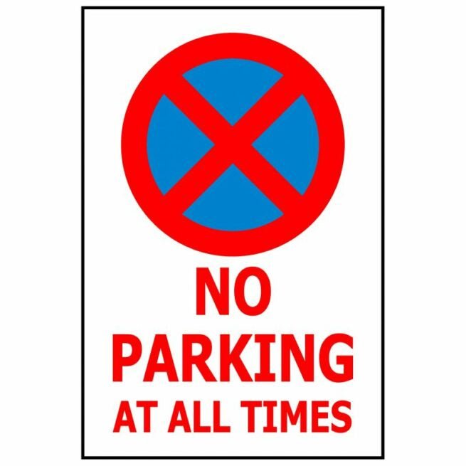 No Parking At All Times - Kiwi Workgear