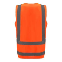 Thumbnail for Orange Classic Safety Vests - Kiwi Workgear